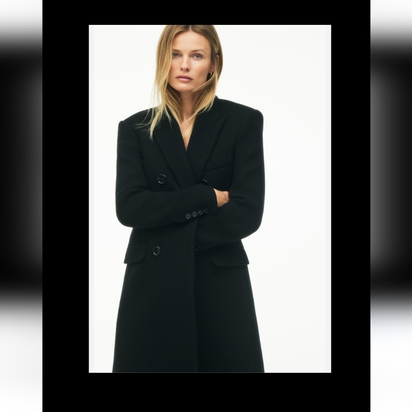 BNWT! Wool blend oversized coat Limited edition - Picture 5 of 10